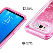 Load image into Gallery viewer, Samsung Galaxy S8 Liquid Glitter Shockproof Case
