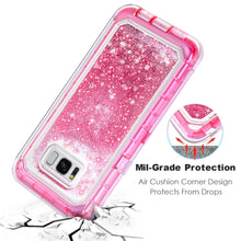 Load image into Gallery viewer, Samsung Galaxy S8 Liquid Glitter Shockproof Case
