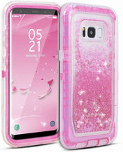 Load image into Gallery viewer, Samsung Galaxy S8 Liquid Glitter Shockproof Case
