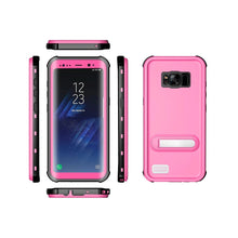 Load image into Gallery viewer, Samsung Galaxy S8 Shellbox Extreme Waterproof Dot Kickstand Case
