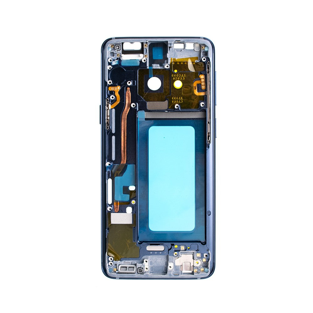 Chassis Mid Frame Cover Replacement Assembly for Samsung Galaxy S9 G960F - Coral Blue