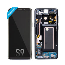 Load image into Gallery viewer, Samsung Galaxy S9 OLED Screen Digitizer with Frame G960F (Refurbished) - Midnight Black
