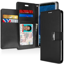 Load image into Gallery viewer, Samsung Galaxy S9 Plus Mercury Goospery Rich Diary Case
