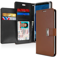 Load image into Gallery viewer, Samsung Galaxy S9 Plus Mercury Goospery Rich Diary Case
