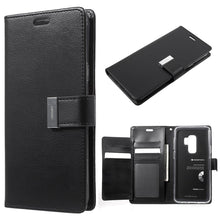 Load image into Gallery viewer, Samsung Galaxy S9 Plus Mercury Goospery Rich Diary Case
