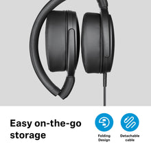 Load image into Gallery viewer, Sennheiser HD 400S Closed-Back On-Ear Headphones - Black
