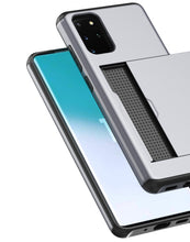 Load image into Gallery viewer, Samsung Galaxy S20 Plus Slim Armor Card Slide Case
