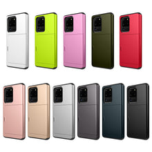 Load image into Gallery viewer, Samsung Galaxy S20 Ultra Slim Armor Card Slide Case
