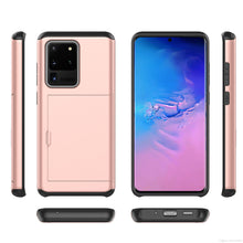 Load image into Gallery viewer, Samsung Galaxy S20 Ultra Slim Armor Card Slide Case
