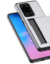 Load image into Gallery viewer, Samsung Galaxy S20 Ultra Slim Armor Card Slide Case
