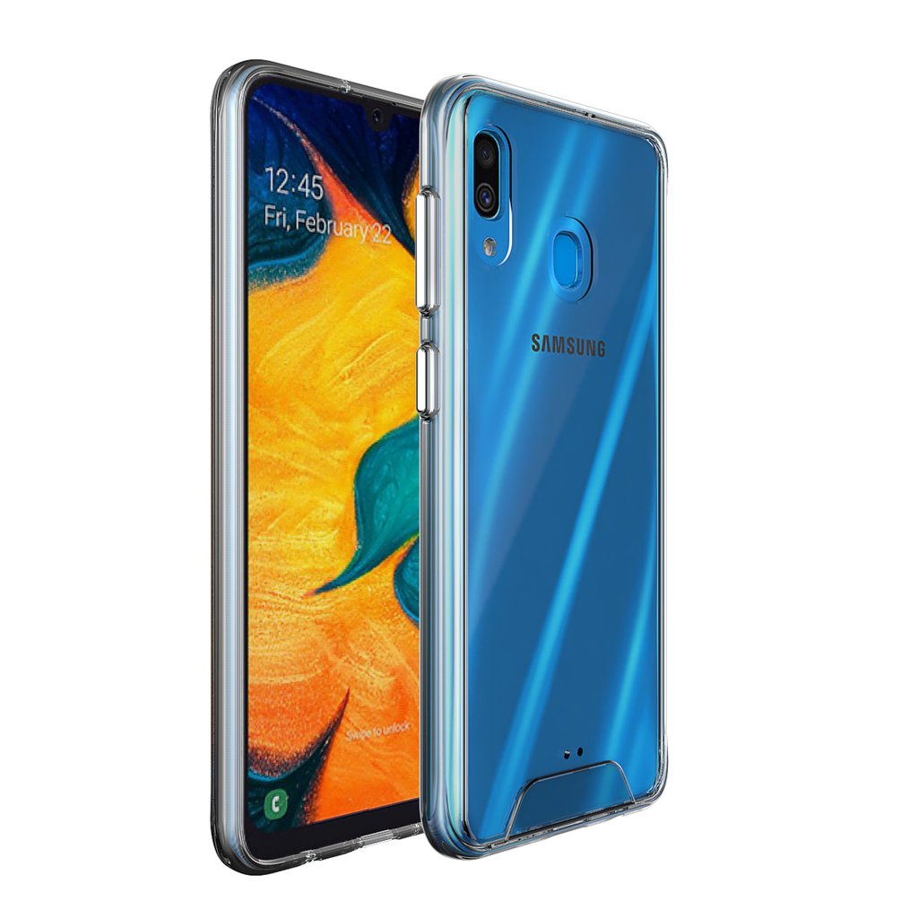 Samsung Galaxy A20 / A30 Space Collection Military Grade Drop Protection Case - Clear