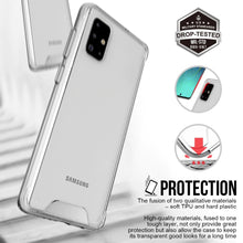 Load image into Gallery viewer, Samsung Galaxy A51 Space Collection Military Grade Drop Protection Case - Clear
