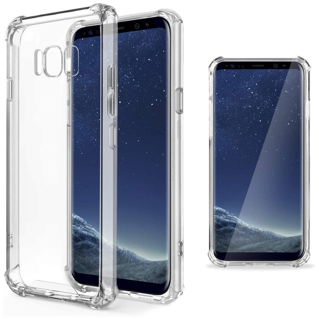 Samsung Galaxy S8 SUPER PROTECT Clear ShockProof Case - Mercury Goospery