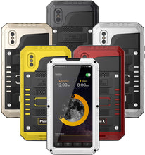 Load image into Gallery viewer, iPhone X IP68 Waterproof Heavy Duty Protection Case - Black
