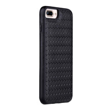 Load image into Gallery viewer, iPhone 7 Plus / 8 Plus BRG Woven Leather Purse 3 Card-Slot Detachable Case
