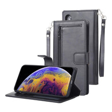 Load image into Gallery viewer, iPhone XS Max Mercury Goospery Detachable Diary Wallet Case
