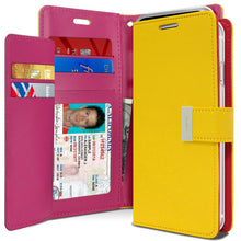 Load image into Gallery viewer, iPhone X / XS Mercury Goospery Rich Diary Case
