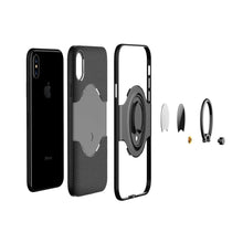 Load image into Gallery viewer, iPhone 7 Plus / 8 Plus Magnetic Ring Holder Kickstand Case
