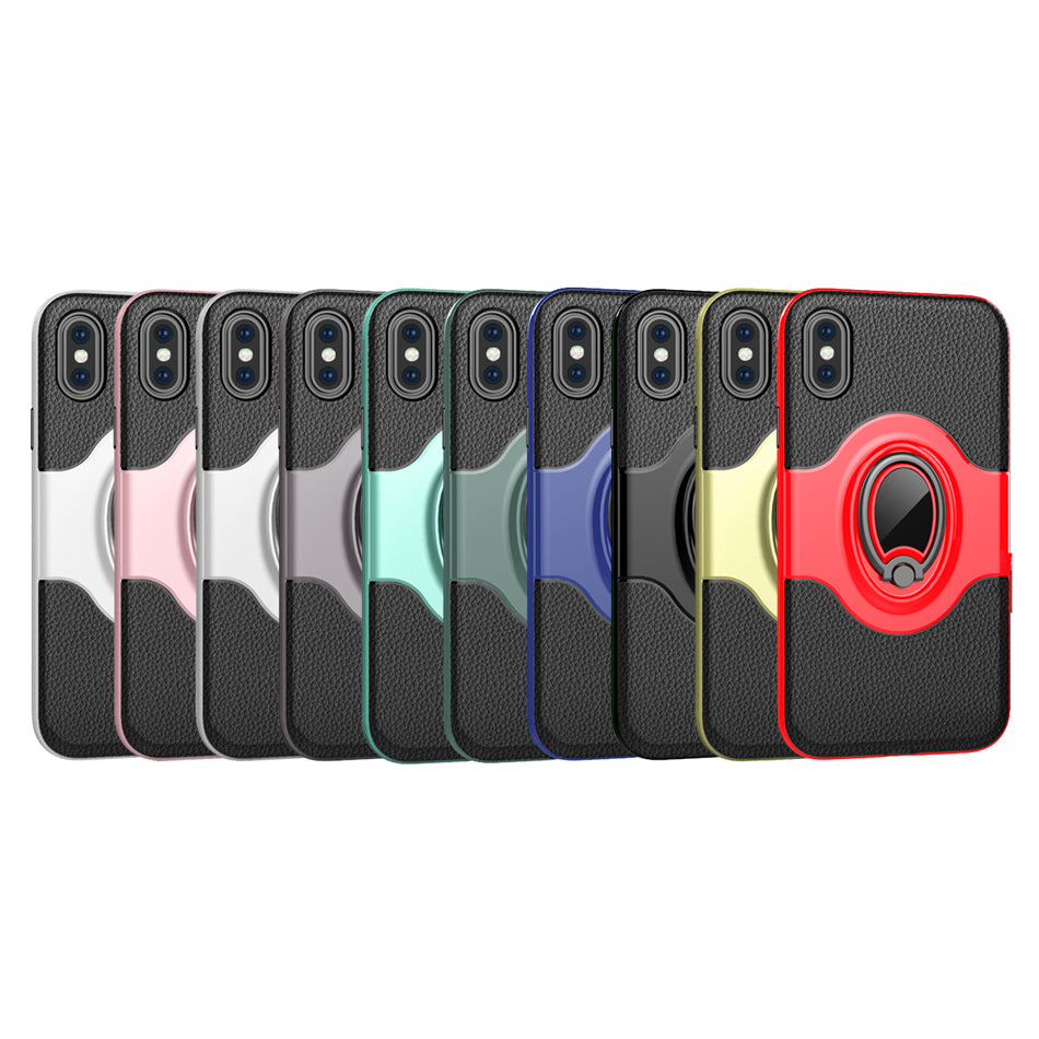 iPhone 6 / 6S Magnetic Ring Holder Kickstand Case