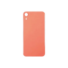 Load image into Gallery viewer, Rear Glass Replacement with Bigger Size Camera Hole Carving for iPhone XR - Red
