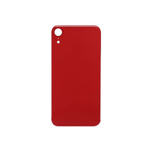 Load image into Gallery viewer, Rear Glass Replacement with Bigger Size Camera Hole Carving for iPhone XR - Red
