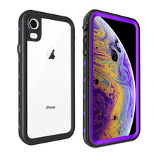 Load image into Gallery viewer, iPhone XR Shellbox Extreme Waterproof Clear Dot Case

