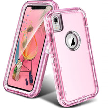 Load image into Gallery viewer, iPhone XR Transparent ShockProof Heavy Duty Case
