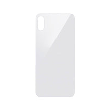 Load image into Gallery viewer, Rear Glass Replacement with Bigger Size Camera Hole Carving for iPhone XS Max - White
