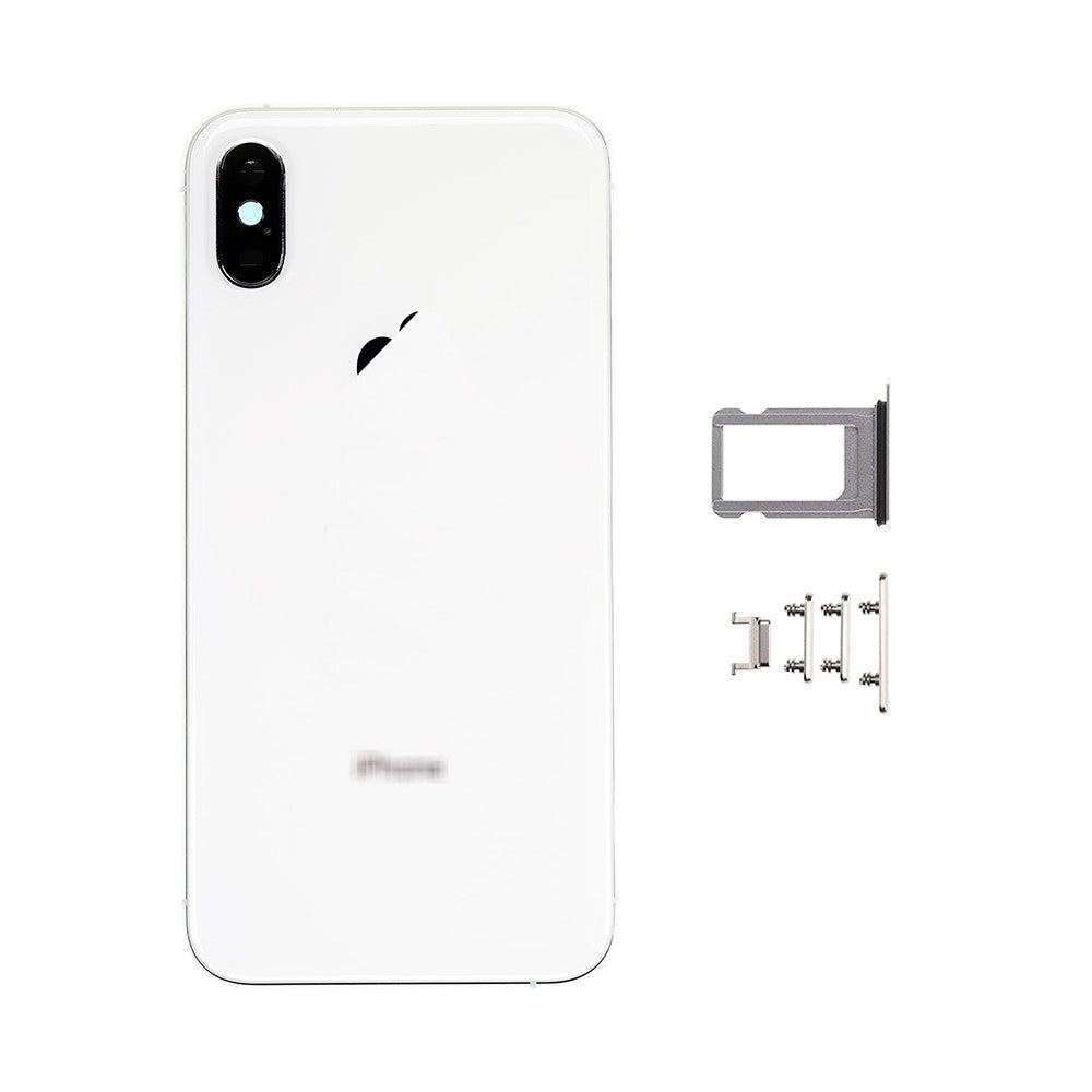 Rear Housing for iPhone XS - White