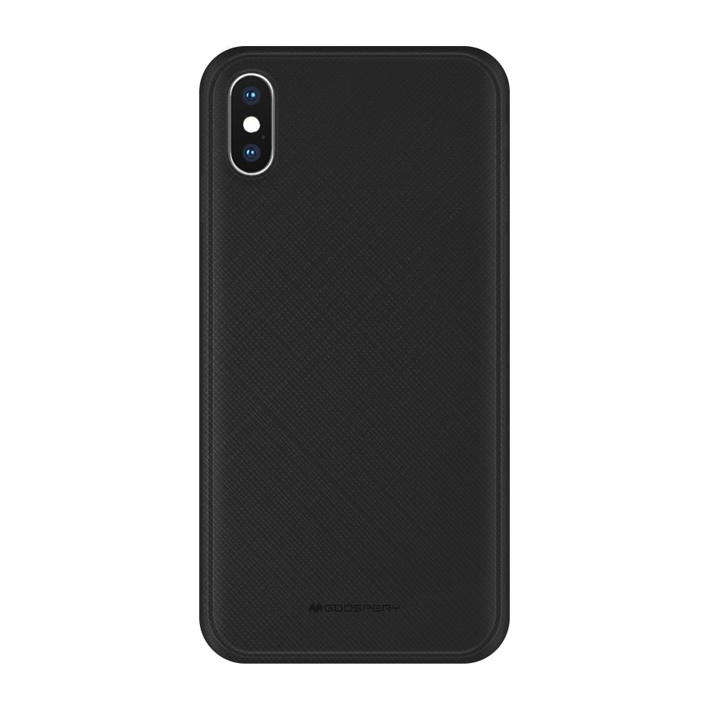 iPhone X / XS Style Lux Textured ShockProof Case - Mercury Goospery