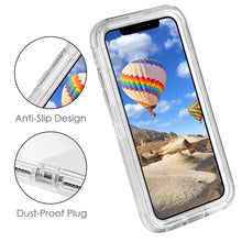 Load image into Gallery viewer, iPhone XS Max Transparent ShockProof Heavy Duty Clear Case
