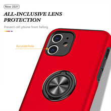 Load image into Gallery viewer, Magnetic Ring Holder Shockproof Cover Case for iPhone 11
