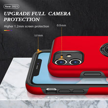 Load image into Gallery viewer, Magnetic Ring Holder Shockproof Cover Case for iPhone 11

