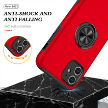 Load image into Gallery viewer, Magnetic Ring Holder Shockproof Cover Case for iPhone 11
